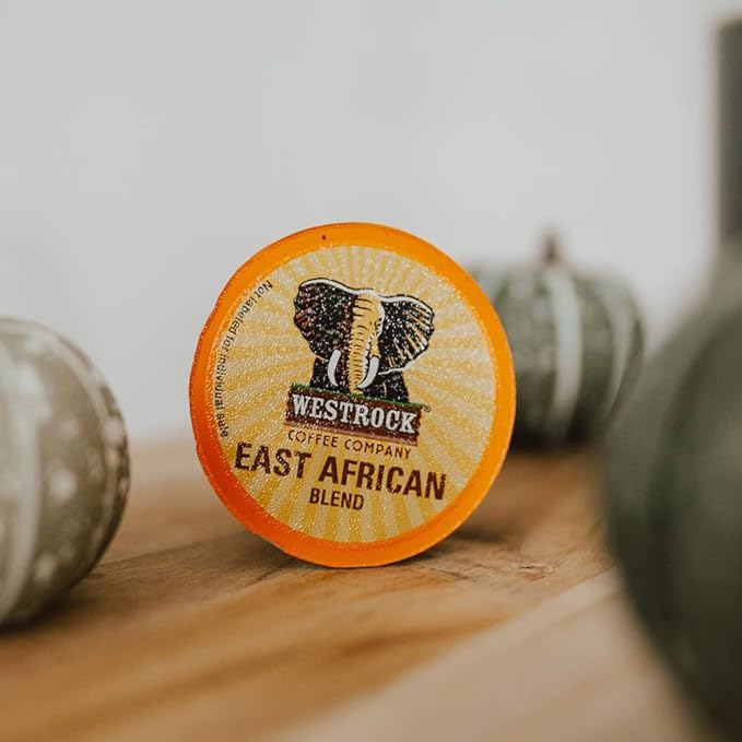 Westrock Coffee Company East African Blend Single Serve Coffee Cup Medium-Dark Roast (80)