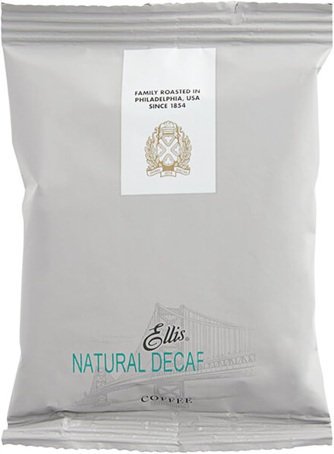 Ellis Natural Decaf Coffee Packet 2.5 oz. - 96/Pieces WS-11022016971-NF