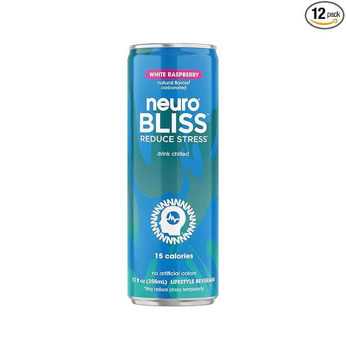 Neuro Bliss White Raspberry 12 Fl Oz Can (Pack of 12)