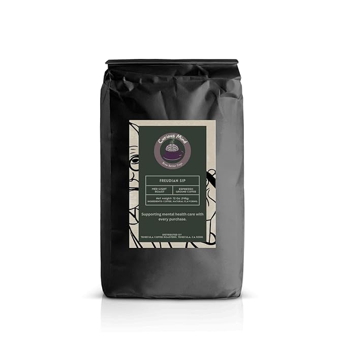 Curious Mind Coffee Espresso (12 oz Freudian Sip)