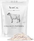 Norcal Hydrolyzed Collagen Peptides 12oz | 20g Protein 0g Carbs/Fat | Grass-Fed Brazilian Cows | for Easy Mixing &amp Bioavailability | US GMP Certified
