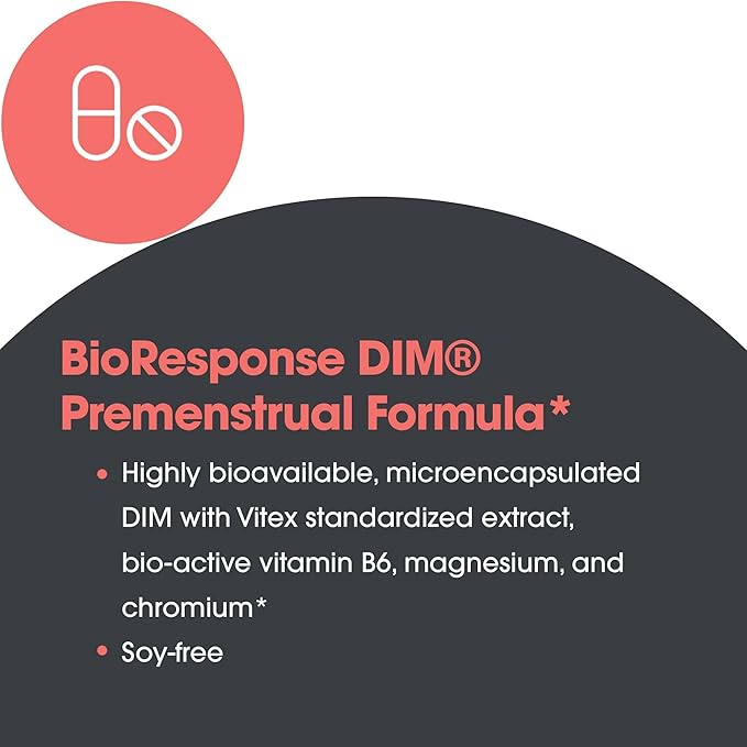 Allergy Research Group DIM Vitex - Supports Estrogen Metabolism - DIM with NAC and Vitamin B &amp Magnesium - 60 Servings - 120 Capsules