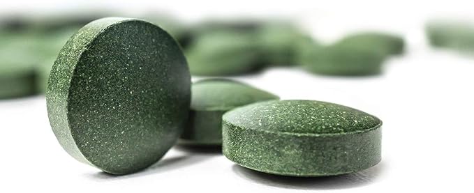On Target Living Organic Spirulina Chlorella | USDA Organic | Vegan | Immune Support | Alkalyzing | Nutrient Dense | Protein Dense (2000 Tablets)