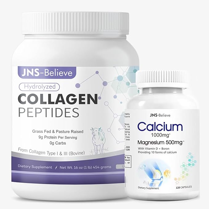 Hydrolyzed Collagen Peptide Powder+Calcium Magnesium