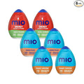 Mio Water Enhancement Variety Pack Includes 2 Green Thunder 2 Orange Tangerine and 2 Mango Peach 1.62 Fl Oz each (Pack of 6)