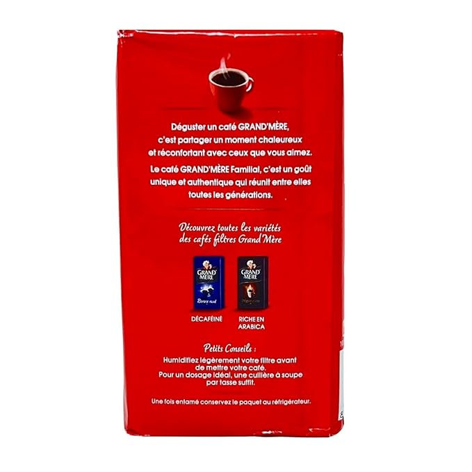Grande Mere Familial Ground Coffee 3 Packs X 8.8oz/250g