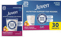 Juven Therapeutic Nutrition Drink Powder Including Collagen Peptides Amino Acids and HMB For Wound Healing Support Fruit Punch 30 Packets