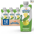 Odwalla Green Juice – Green Drink with Nopal Cactus Apple Orange &amp Pineapple – Natural Ingredients No Added Sugar No Preservatives No Artificial Flavors - 16 oz (12 Pack)