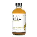 Fire Brew Fortify – Unsweetened Apple Cider Vinegar Wellness Tonic - 16 Concentrated Shots of Healthiest Organic Vegan Ingredients to Strengthen Immunity and Improve Digestion – 8oz