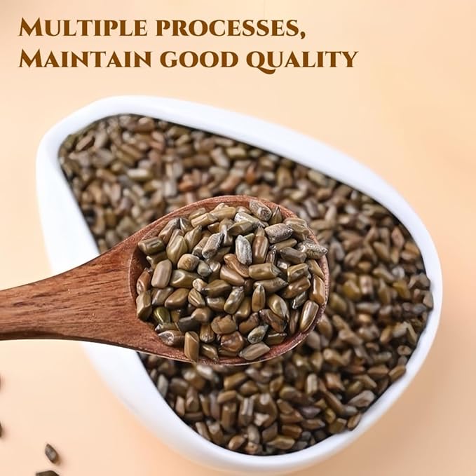 JINQI 2bottles Cassia Seeds Tea- 决明子茶17.63oz/500g(8.81oz/250g*2)Cassia Jue Ming Zi Chinese Herbal Tea Holiday Gifts Tea Gifts