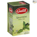 Galil Spearmint Tea - Caffeine-Free Herbal Tea Certified Kosher – Non-GMO Pack of 6 20 Bags Each