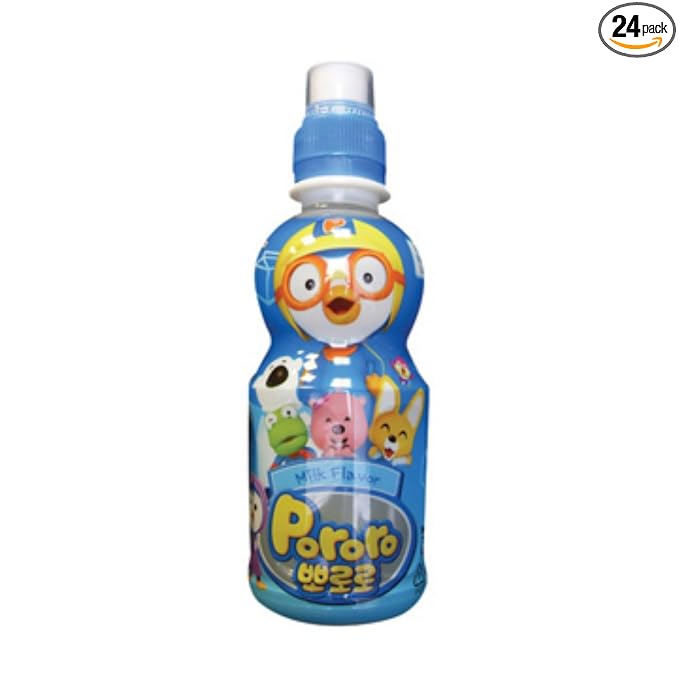 Paldo Pororo Baby Juice Milk Flavor 235ml pack of 24