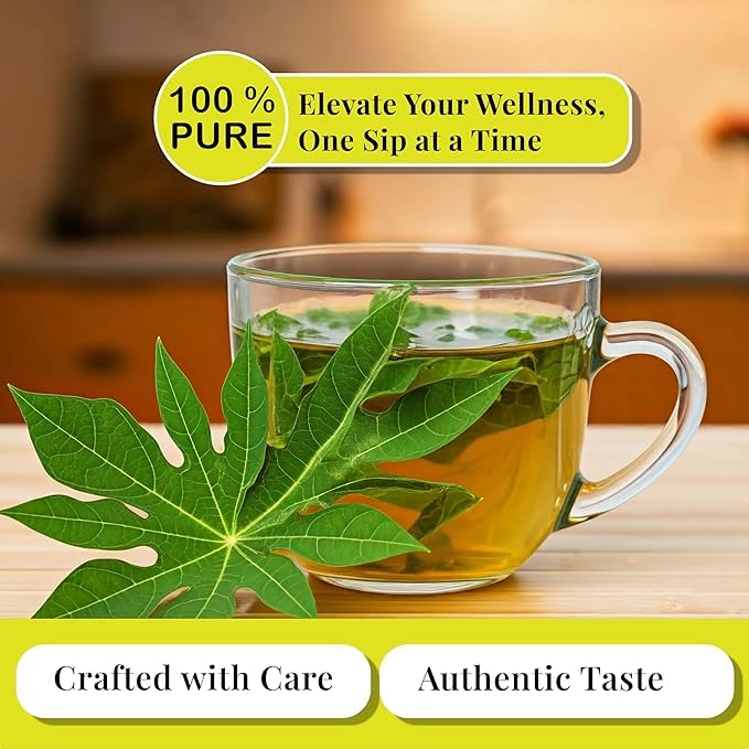 13oz Papaya Leaves Dried Leaf Tea Hojas De Papaya Secas Natural Dried Leaves Tea Caffeine-Free Non GMO. Perfect For Leaf Extract. by Akshit