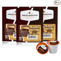 Fresh Roasted Coffee Peanut Butter Cup Flavored Coffee Pods 72 Count