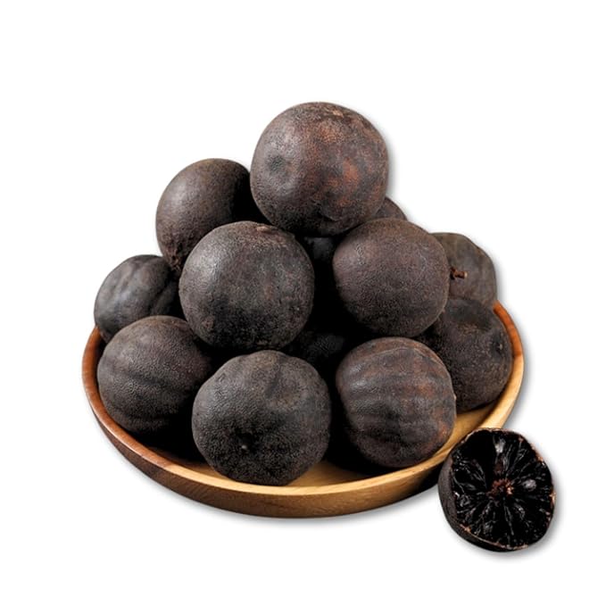 BonBalloon Pure &amp Organic Black Limes Lemon Limu Lime limon Whole Dried Dry Fresh Natural Herbal Herb Tea Seasoning Spice Spices Cooking Vegan Kosher Halal ( 17.64 oz / 500 gm ) ليمون مجفف اسود حل