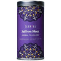 Tahmina Saffron Sleep Caffeine Free Tea: Soothing Chamomile and Lavender with Saffron 12 Biodegradable Pyramid Tea Bags Makes 36 Cups of Tea (1 Pack)