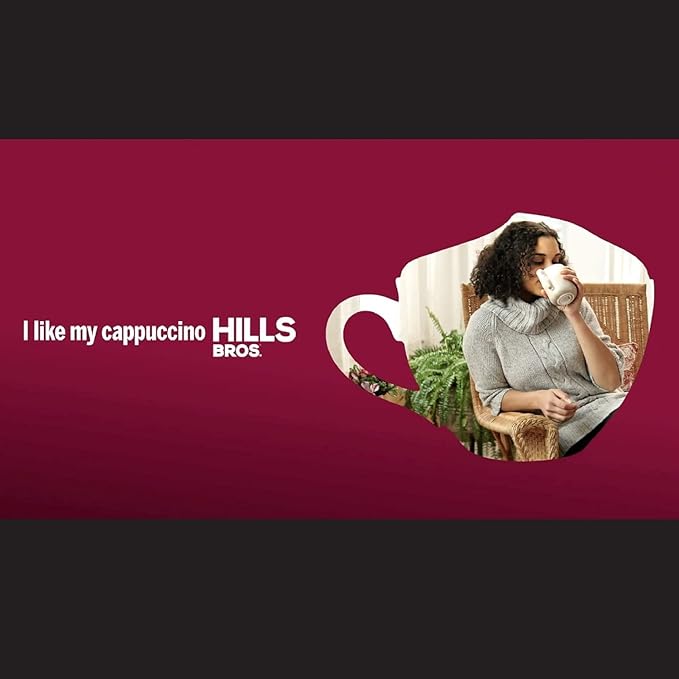 Hills Bros French Vanilla Cappuccino 16 Ounce (Pack of 6)