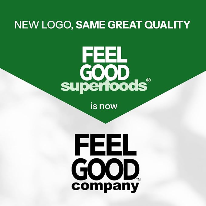 FeelGood Superfoods 1000mg Immune Support Capsules Made with 25 Organic Fruits and Vegetables Strong Immunity Boosters with Vitamins A C D3 and Zinc 60 Count