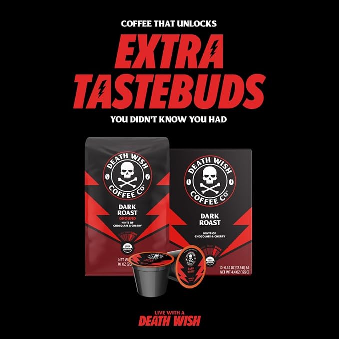 Death Wish Coffee Pumpkin Chai Single-Serve Pods 30 Count