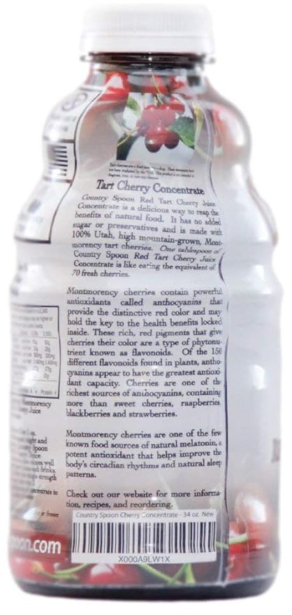 Country Spoon Montmorency Red Tart Cherry Juice Concentrate (32 oz.)