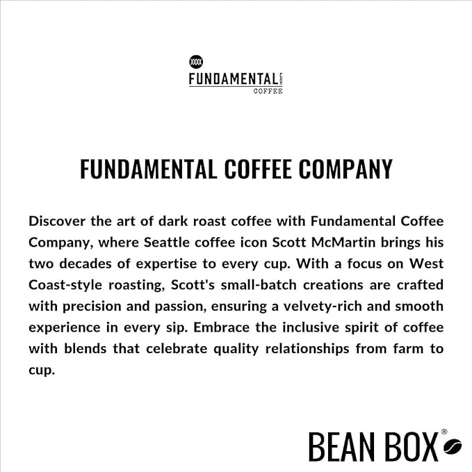 Bean Box Sampler - Roasted by Fundamental Company 3-Pack Freshly Ground Coffee Gourmet Coffee