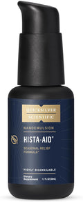 Quicksilver Scientific Nanoemulsified Hista-Aid - Flavonoids to Help Maintain Healthy Histamine Levels - Liposomal Vitamin C DIM Luteolin &amp Quercetin Liquid (50ml)