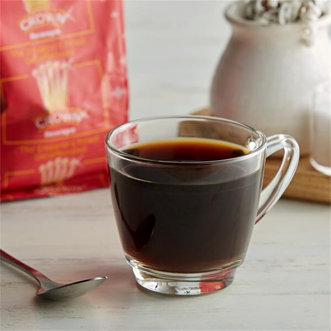 Crown Beverages Emperor's Finest Premium Blend Decaf Coffee Packet 2 oz. - 80/Pieces WS-110EMPFINDEC-NPF