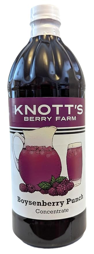 Knotts Berry Farm 32 oz Boysenberry Punch Concentrate