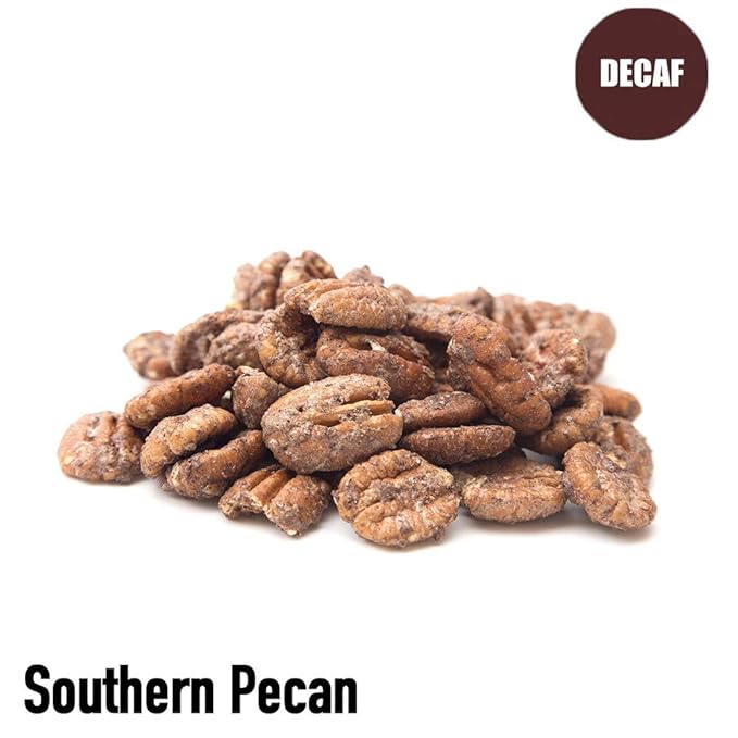Southern Pecan Flavored Decaf Coffee Whole Bean Fresh Roasted 5 lbs
