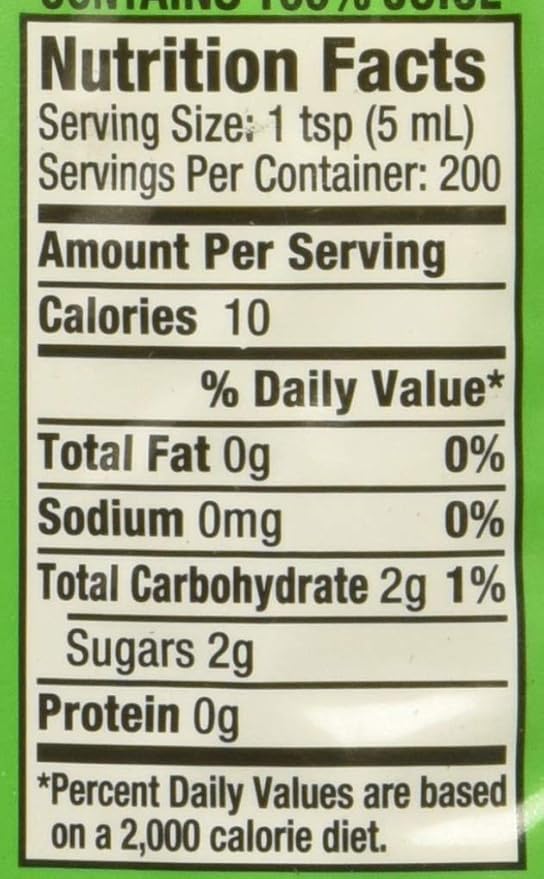 Rose's Lime Juice - Sweetened 1 Liter (33.8 Fluid Ounces) Plastic Bottle (Pack of 2)