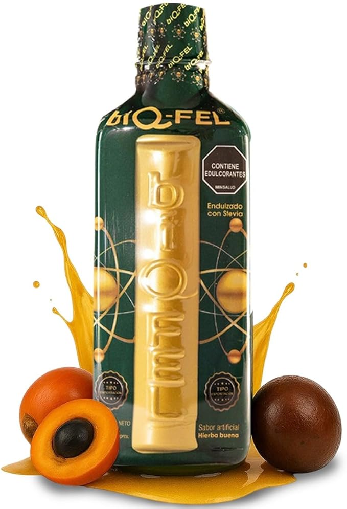 BIQ-FEL Natural Supplement - Chontaduro Guarana and Borojó Blend | 500ml | Daily Plant-Based Energy Support