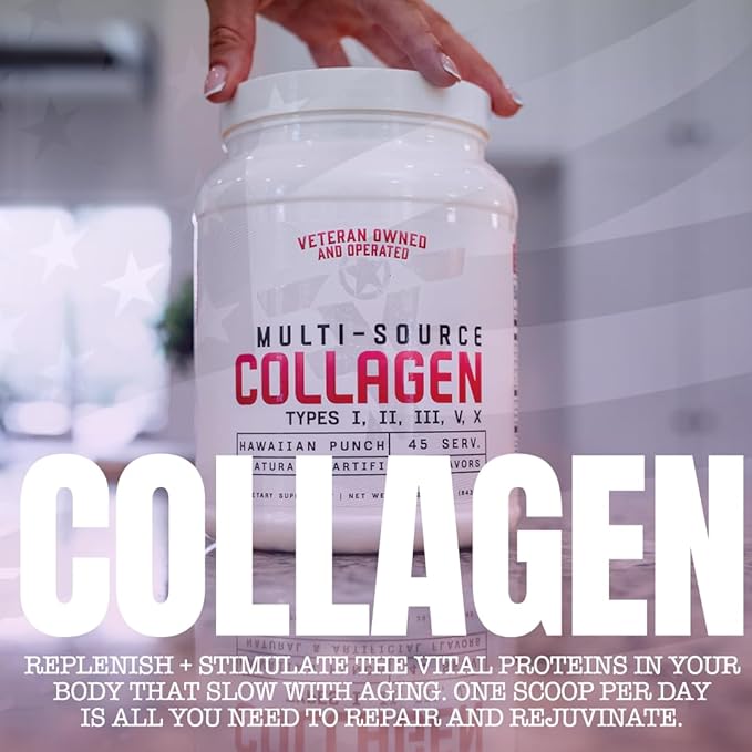 Multi-Source Collagen Promotes Hair Skin and Nail Health (Florida Sunshine)