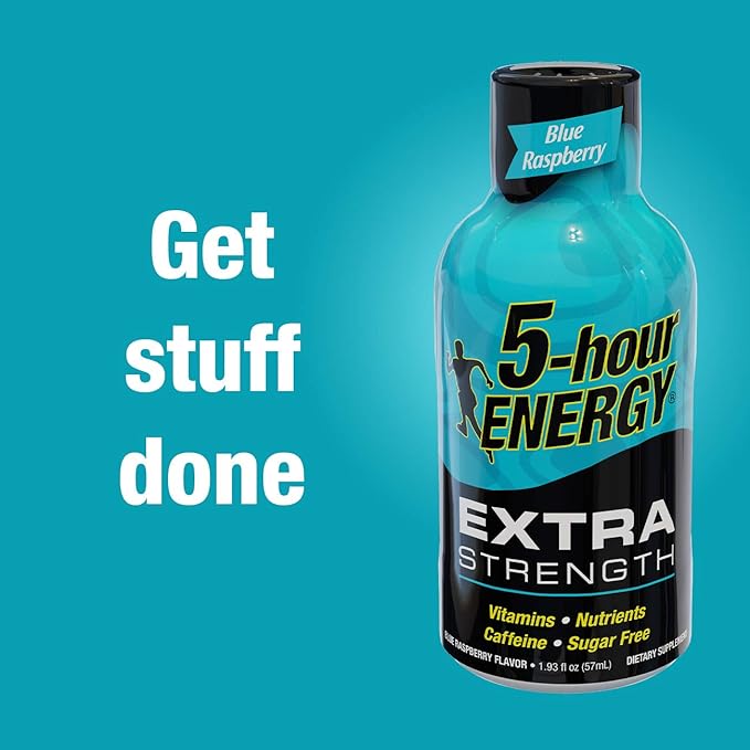 5-hour ENERGY Shot Extra Strength Orange 1.93 Ounces 12 Count