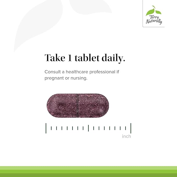 Terry Naturally ViraPro - 60 Tablets - Powerful Immune Support Supplement with Elderberry (Sambucus Nigra) Zinc Vitamin C D3 &amp A - Non-GMO Gluten-Free - 60 Servings
