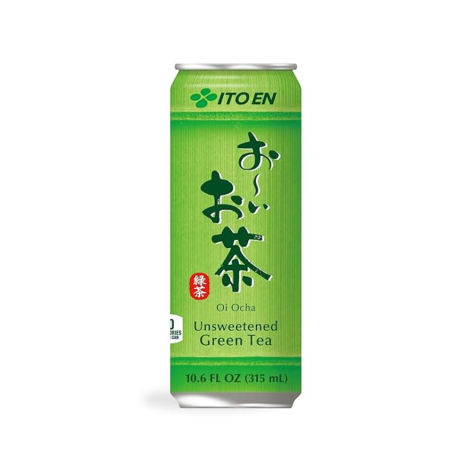 Ito En Oi Ocha Green Tea Unsweetened 10.6 Ounce (Pack of 12)