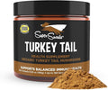 Super Snouts Turkey Tail Mushroom Supplement Powder for Dogs &amp Cats (5.29 oz) - Organic Made in USA Antioxidant &amp Inflammation Support Immune Support