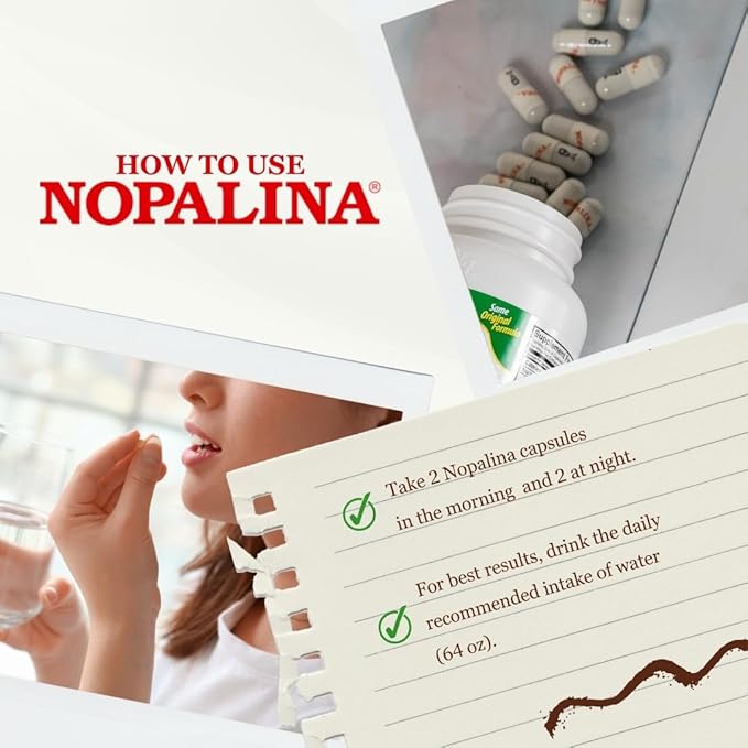 Nopalina Flax Seed Plus Capsules 240 Capsules
