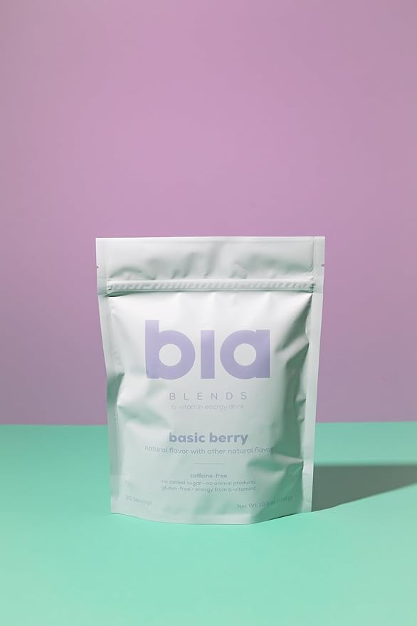 basic berry caffeine-free b-vitamin energy drink