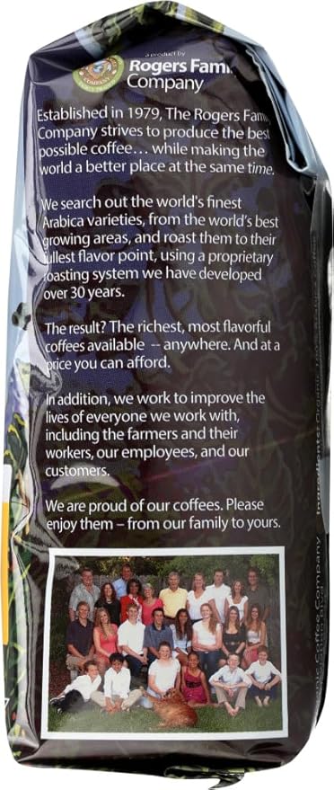 Organic Coffee Co. French Roast Ground Coffee 12 oz (340 g) -- 2PC