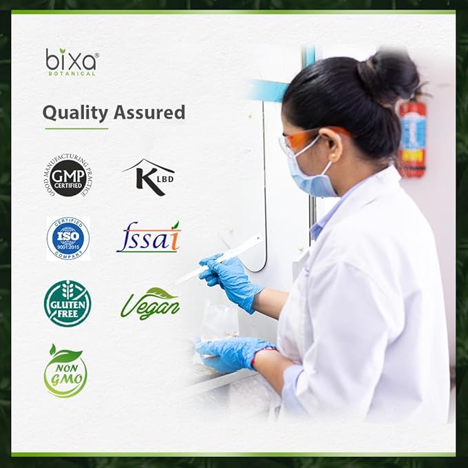 bixa BOTANICAL Ayurvedic Natural Herbal Supplement Safed Musli Powder Pure Authentic Premium Quality | Gluten Free Non-GMO Steam Sterlized Vegan (16 Ounce (Pack of 1) Safed Musli Powder)