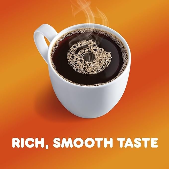 Donuts Original Blend Ground Coffee Medium Roast 45 Ounces plus Elesbão 22 stiker