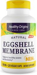 Healthy Origins Eggshell Membrane 500 mg (NEM Non-GMO Gluten Free Joint Support) 120 Veggie Caps