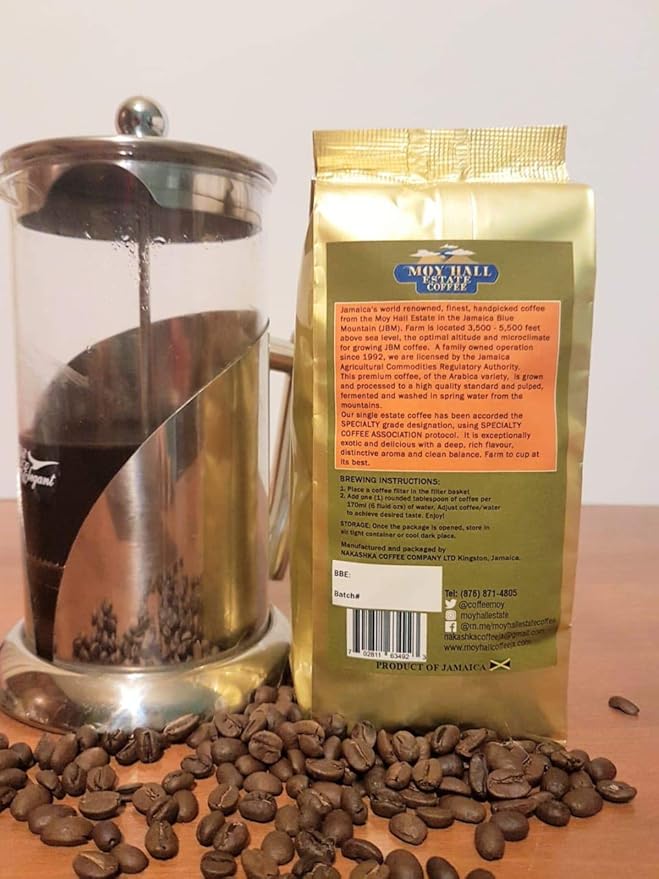 Jamaica Blue Mountain Single Estate Special Reserve Coffee Beans 16oz
