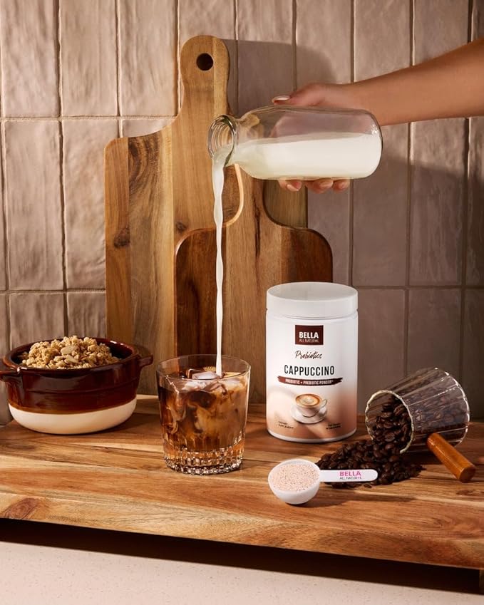 Bella all Natural Probiotics Cappuccino Coffee - 500g