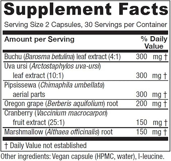 Vitanica CranStat Extra Urinary Tract Support Vegan 60 Capsules