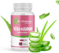 Vera-Mannan™ Aloe Vera Capsules with Vitamin E – 60 Vegetarian Capsules – Made in USA