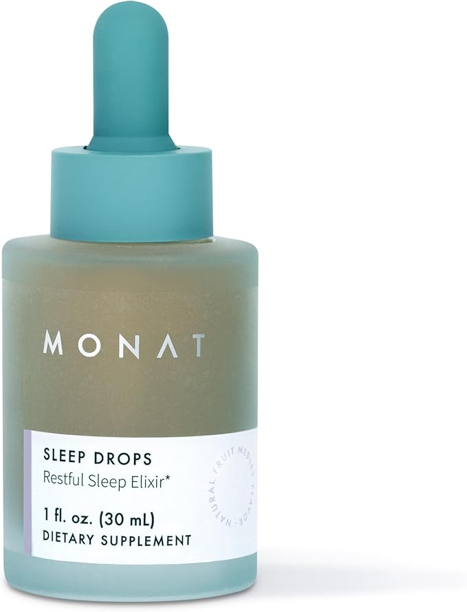 MONAT Sleep Drops Sleep Improvement Product – Herbal Support – Calming Bedtime Drops for Restorative – Relaxation for Stress &amp Frenetic Life – Natural Support Solution