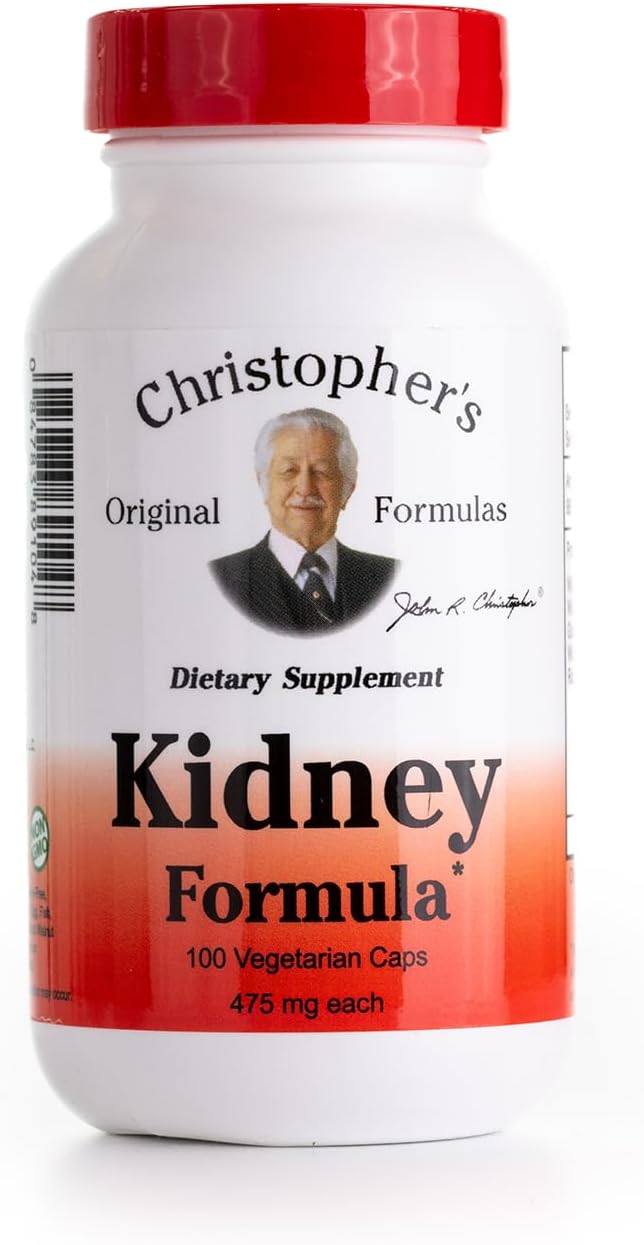 Christopher's Original Formulas Kidney Formula - Kidney Cleanse Detox &amp Repair Formula - Herbal Blend for Kidney Support