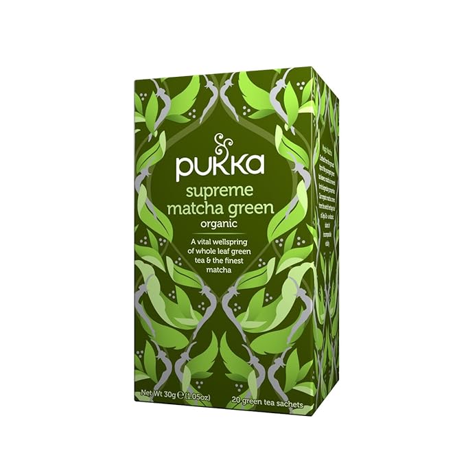Pukka Tea Bags Organic (Elderberry + Echinacea Matcha GreenChamomile Vanilla &amp Manuka Honey &amp Three Ginger) (2ea) (Variety Pack)