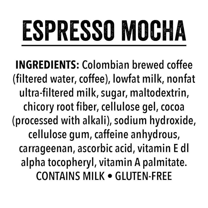 Black Coffee - Espresso Mocha - RTD (12)